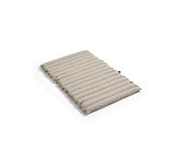 Coussin Matelassé Traverse pour Chaise Longue de Jardin Beige/ Sable