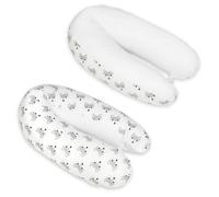 Coussin Maternit Pre/Post Natal Usages Multiples Renards Blanc