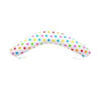 Coussin maternité pre-post natal usages multiples boules de printemps + blanc