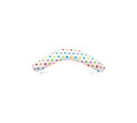 Coussin maternité pre-post natal usages multiples boules de printemps + blanc