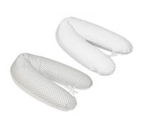 My Velinda - Coussin maternité prénatal/postnatal usages multiples - Carreaux gris-blanc