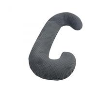 Coussin Minky De Maternit Forme C Gris