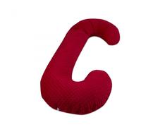 Coussin Minky De Maternit Forme C Rouge