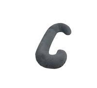 Coussin Minky De Maternit Forme C Gris