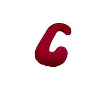 Coussin Minky De Maternit Forme C Rouge