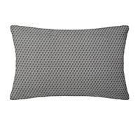 Coussin motifs ""Otto"" gris 30X50cm - Atmosphera createur d'interieur