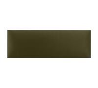 Coussin Mural Décoration Murale Lit Tour de tęte Panneau Mural rembourré Panneau Acoustique Revętement Mural 3D Moderne Panneau de Luxe rembourré 60 x 20 cm Kaki