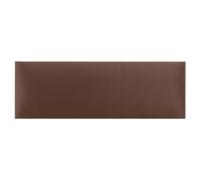 Coussin Mural Décoration Murale Lit Tour de tęte Panneau Mural rembourré Panneau Acoustique Revętement Mural 3D Moderne Panneau de Luxe rembourré 90 x 30 cm Rose Sale