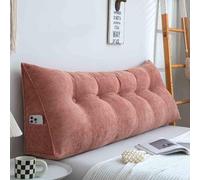 Coussin mural lavable avec poche pour lit simple/double et cadre en métal - Pour lit simple ou double - Pour lit king size - 67 x 20 x 50 cm