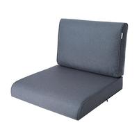 Coussin - Nel - 50x50 cm - Bleu marine - Modulable - Extérieur