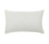 Atmosphera – Coussin nid d'abeille Widdy 30x50 cm Blanc G
