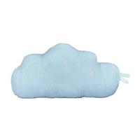 Coussin nuage en coton - lily bleu TU