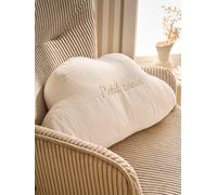 Coussin nuage en gaze de coton personnalisable écru TU
