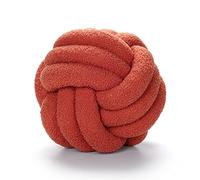 Coussin nœud décoratif - 22 couleurs et 4 tailles - Boule de coussin esthétique pour accessoires d'intérieur élégants et idées de décoration modernes (diamètre 13 cm, 5)