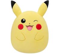 Squishmallows Pikachu Stuffed Wink 35 Cm Jaune
