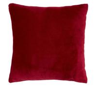 Atmosphera - Coussin Carré Ollis 38 x 38 cm, Finition Velours, Déhoussable - pour Canapé, Lit, Chambre, Salon