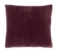 Créateur d'intérieur - Coussin en Flanelle Uni "Ollis" 38x38cm Violet
