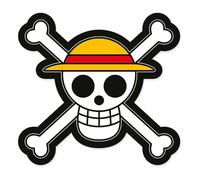 Herding Coussin Jolly Roger 33 cm Non déhoussable Noir