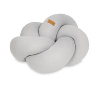 Coussin Oreiller Dcoratif Tresse Gris