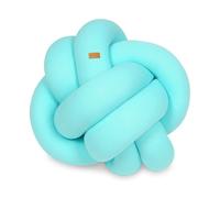Coussin Oreiller Dcoratif Tresse Turquoise
