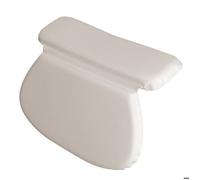 Vivezen - Coussin, Oreiller de Bain avec ventouses pour Baignoire, Spa, Jacuzzi - Blanc