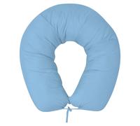Coussin oreiller de grossesse corps support 40 x 170 cm Bleu clair vidaXL