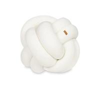 Coussin oreiller décoratif tresse crème
