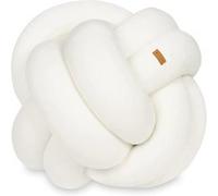 Coussin oreiller décoratif tresse crème Orange G