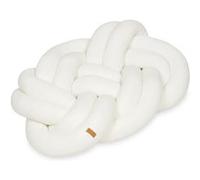 Coussin oreiller décoratif tresse crème Orange G