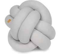 Coussin oreiller décoratif tresse gris Gris G