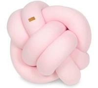 Coussin oreiller décoratif tresse rose clair Rose G