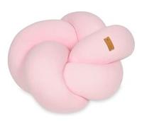 Coussin oreiller décoratif tresse rose clair Rose G