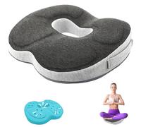 Coussin orthopédique Anti-escarres en Forme de Donut,avec Mousse à mémoire de Forme, Trous d'aération,Coussin Orthopédique Rond,Soulagement Efficace de la sciatique et des douleurs dorsales
