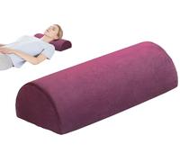 Coussin Orthopédique en Mousse à Mémoire de Forme Demi-lune pour Rehausser les Jambes, le Dos, les Jambes, Les Personnes Dormant Sur le Côté, Après une Chirurgie, Repose-pieds Lombaire(@10,50x20x13cm/