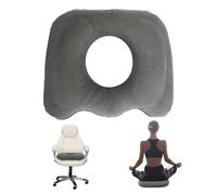 Coussin Orthopédique Gonflable,Coussin d’Assise Gonflable,Coussin de Siège Orthopédique,D’Assise Orthopédique Rond,Convient aux chaises de bureau, aux hémorroïdes,aux douleurs du coccyx,aux lombalgies