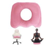 Coussin Orthopédique Gonflable,Coussin d’Assise Gonflable,Coussin de Siège Orthopédique,D’Assise Orthopédique Rond,Convient aux chaises de bureau, aux hémorroïdes,aux douleurs du coccyx,aux lombalgies