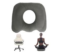 Coussin Orthopédique Gonflable,Coussin d’Assise Gonflable,Coussin de Siège Orthopédique,D’Assise Orthopédique Rond,Convient aux chaises de bureau, aux hémorroïdes,aux douleurs du coccyx,aux lombalgies