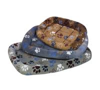 Coussin ovale avec rebord classique pour chien Nobby Pet Lissi Marron 98 cm