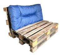 Coussin Palette - 120x60 cm - Bananair - Bleu Fabriqué en France