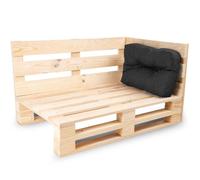 Coussin Palette - Angle 60x40 cm - Bananair - Noir Fabriqué en France