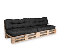 Coussin Palette - LOT X2 - Bananair - Noir Fabriqué en France