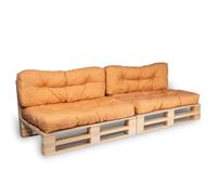 Coussin Palette - LOT X2 - Bananair - Orange Fabriqué en France