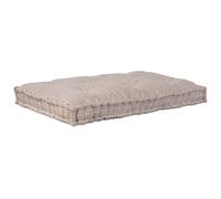 vidaXL Coussin Palette Beige 120x80x12 cm Tissu