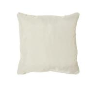 Coussin passepoil 60 x 60 cm polyester uni essentiel Gris