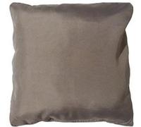 Coussin passepoil 60 x 60 cm polyester uni essentiel Taupe