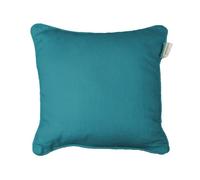Coussin Passepoil Uni Panama Bleu 60 x 60 cm