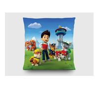 AG ART Coussin - Pat' Patrouille devant la tour - 40 cm x 40 cm Multicolors