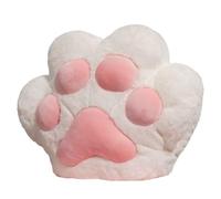 Coussin patte de chat en peluche Kawaii, chauffe-mains, oreiller multi-usage, patte de chat, pour la maison, le bureau et la voiture