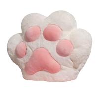 Coussin patte de chat en peluche Kawaii, oreiller chauffant pour les mains, multi-usage, pour la maison, le bureau, la voiture, coussin chauffant pour les mains, chaise Kawaii