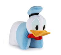 Coussin Peluche 2 en 1 - Disney - Donald - Ultra-doux - Fermeture Velcro - 43x28 cm